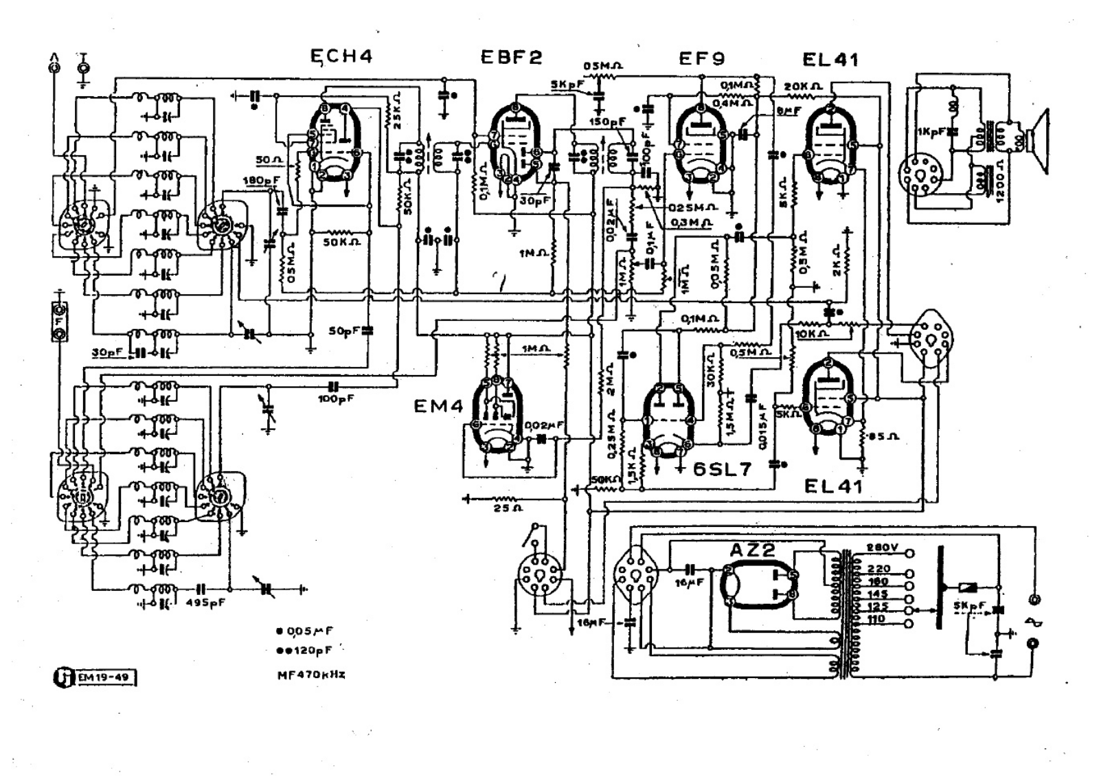Minerva 497-1 Diagram - ManualMachine.com