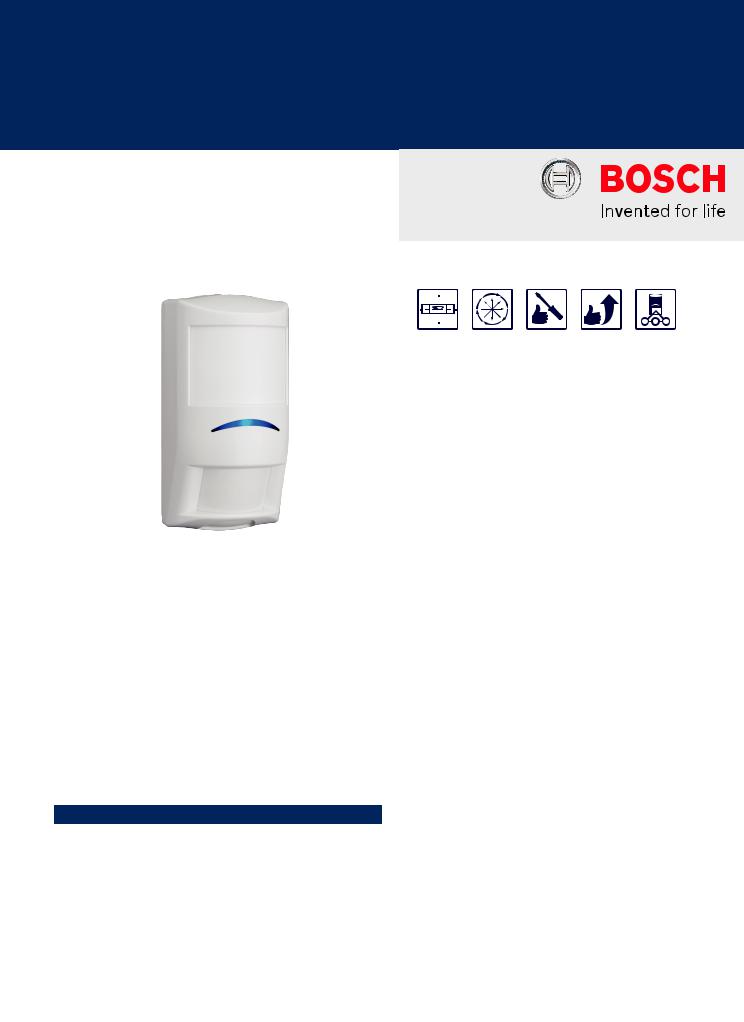 Bosch ISC-PDL1-W18G Specsheet