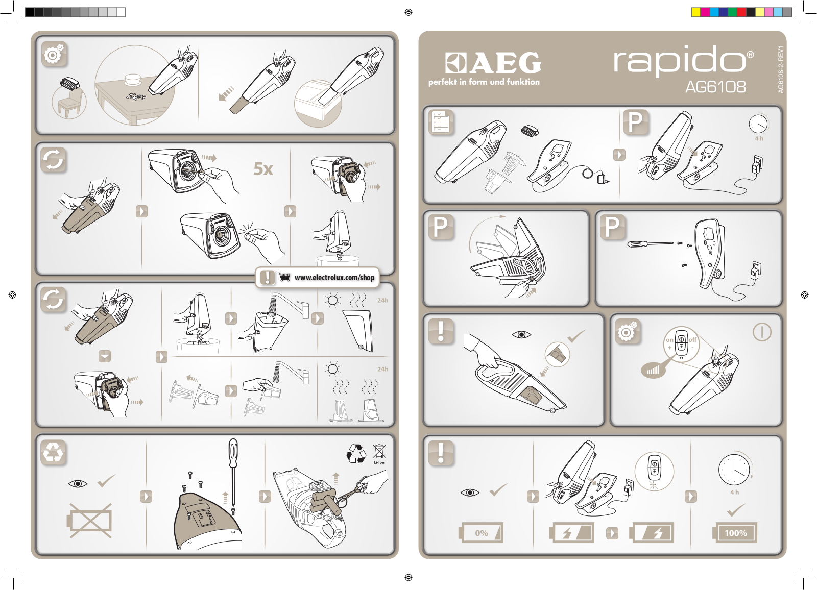 AEG AG6108 User manual