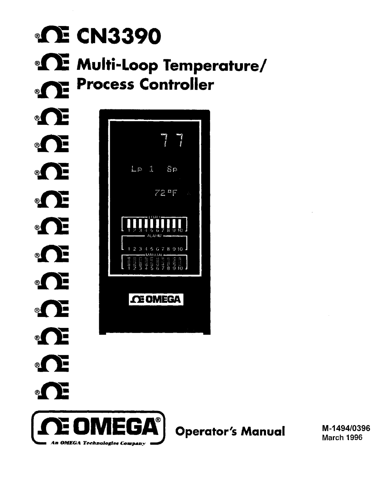 Omega Products CN3390 Installation  Manual