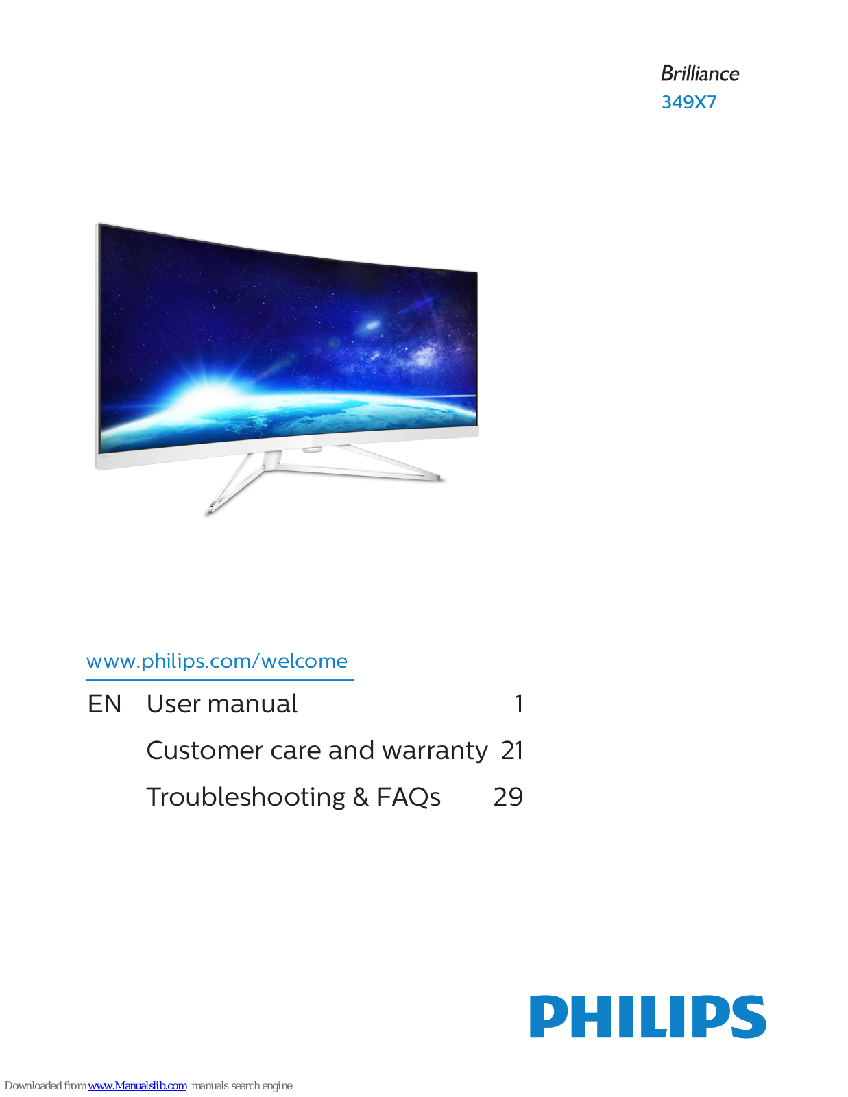 Philips 349X7, 326M6 User Manual - ManualMachine.com