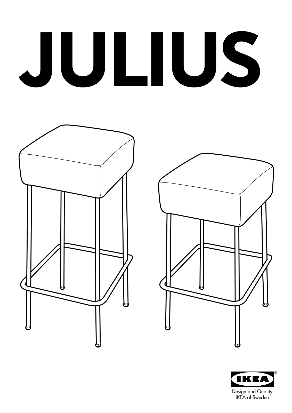 IKEA JULIUS User Manual