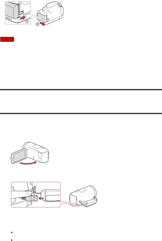 Sony HDR-CX450, HDR-CX455, HDR-CX485, HDR-CX625, HDR-CX675 User guide