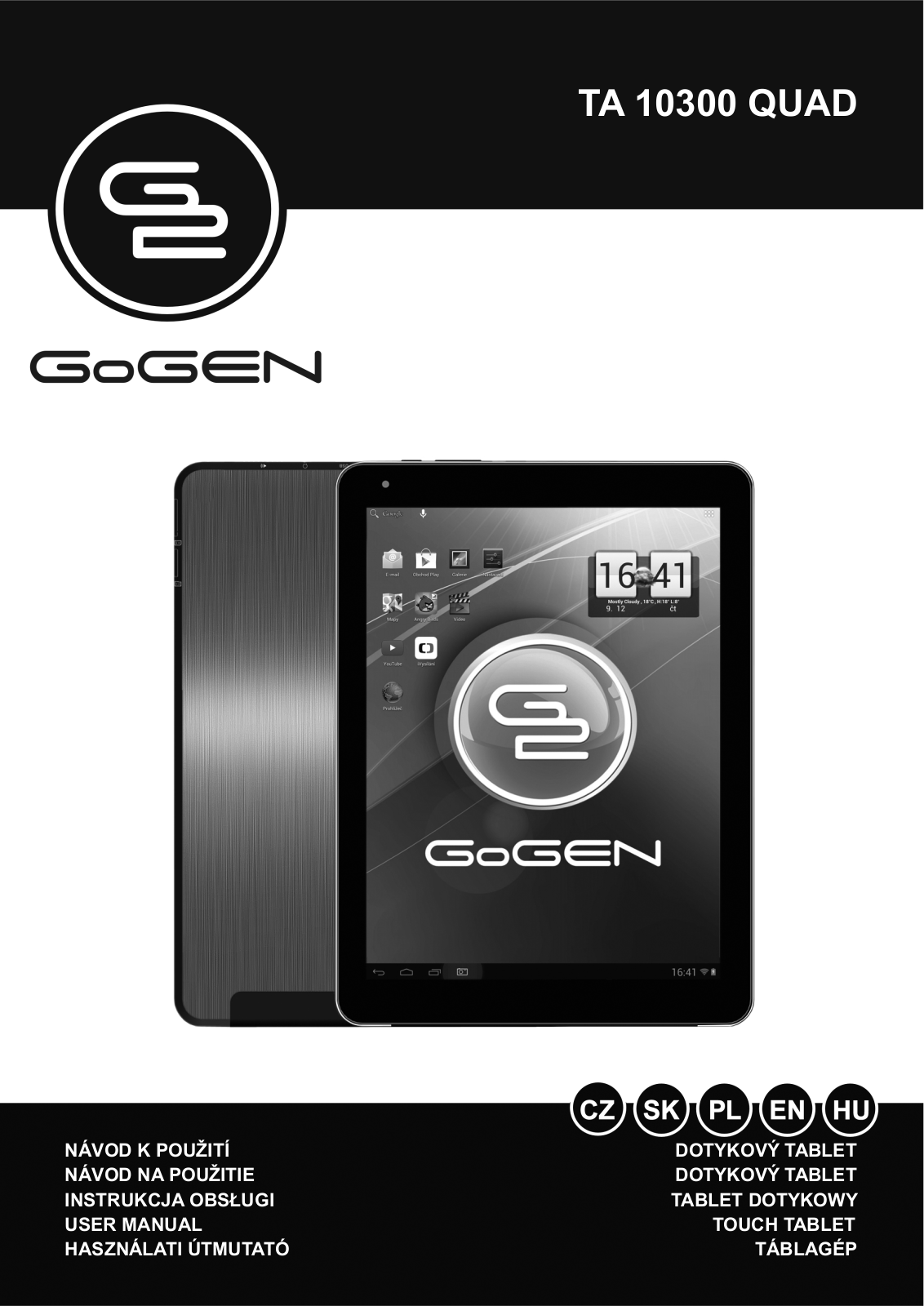 GoGen TA 10300 User Manual