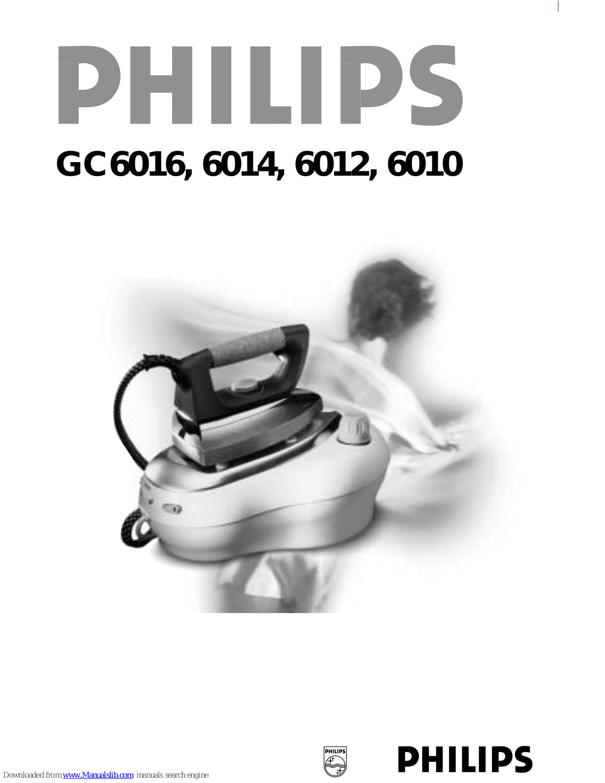 Philips GC6010/03, GC6016/03, GC6016, GC6014, GC6012 User Manual