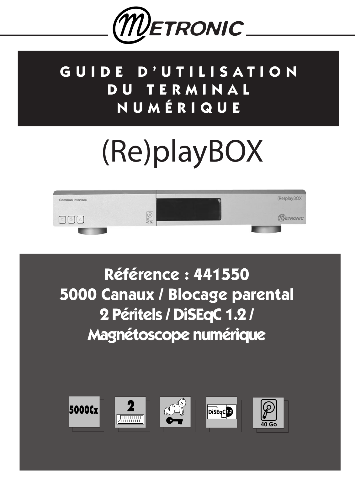 METRONIC Play BOX User Manual