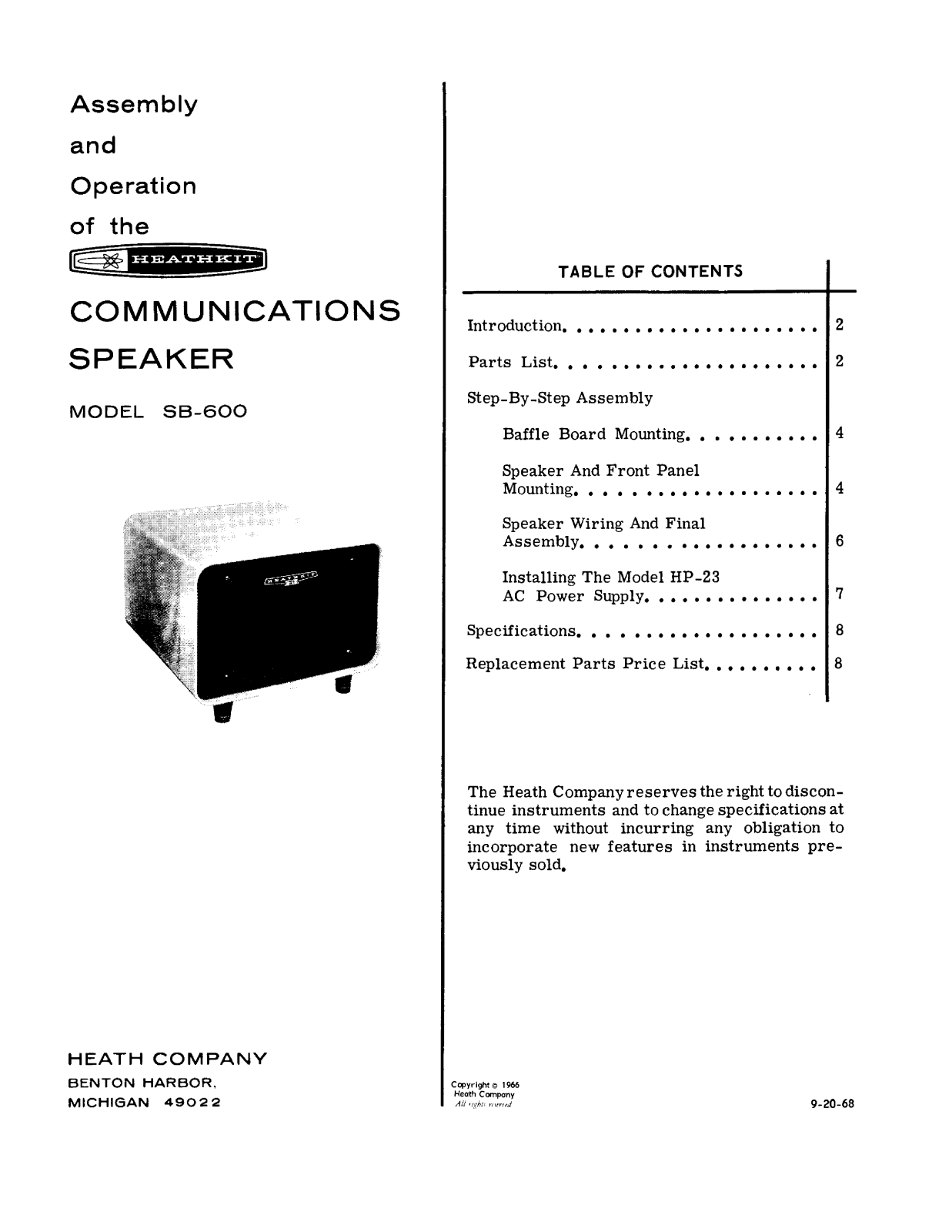 Heathkit sb 600 schematic