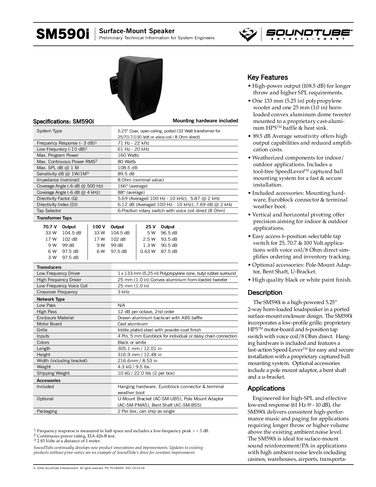 Phase Technology SM590i User Manual