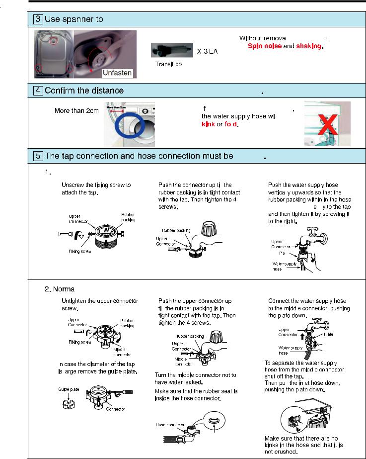 LG WDRH657C7HW Users guide