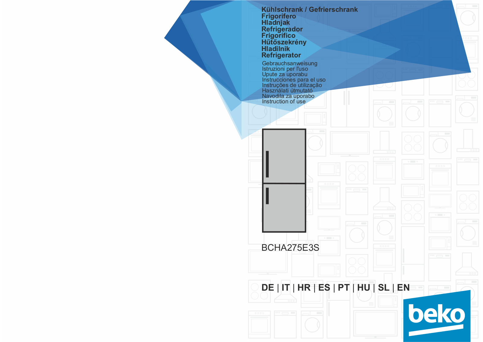 Beko BCHA275E3S User manual