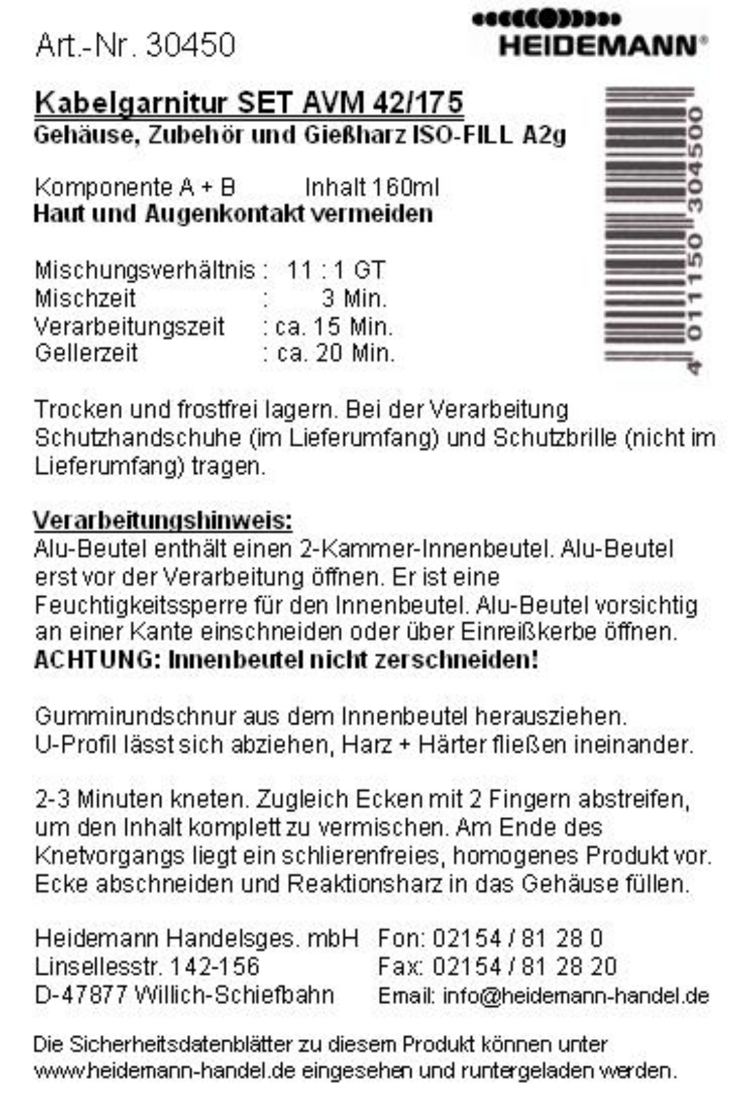 Heidemann 30450 User guide