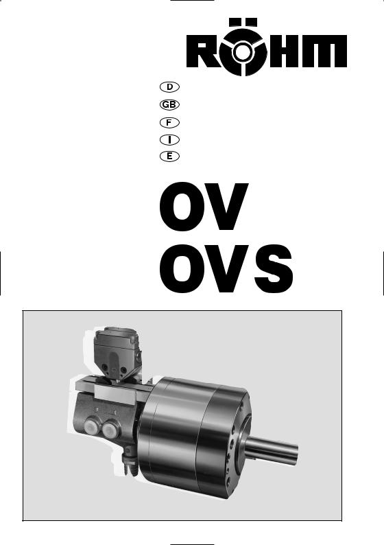 ROHM OV, OVS User Manual