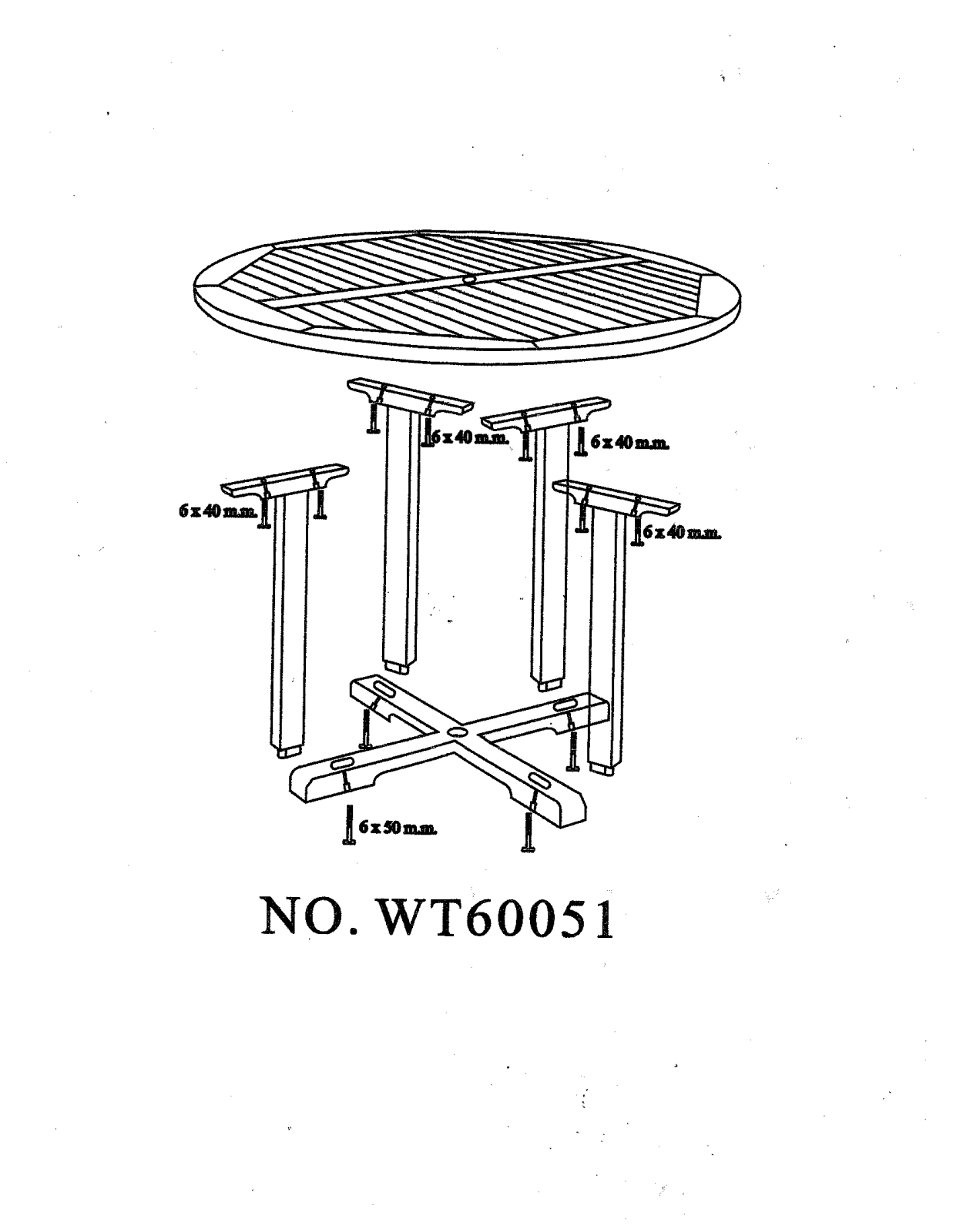Whitecap Teak WTCP1005 Installation & Assembly - ManualMachine.com
