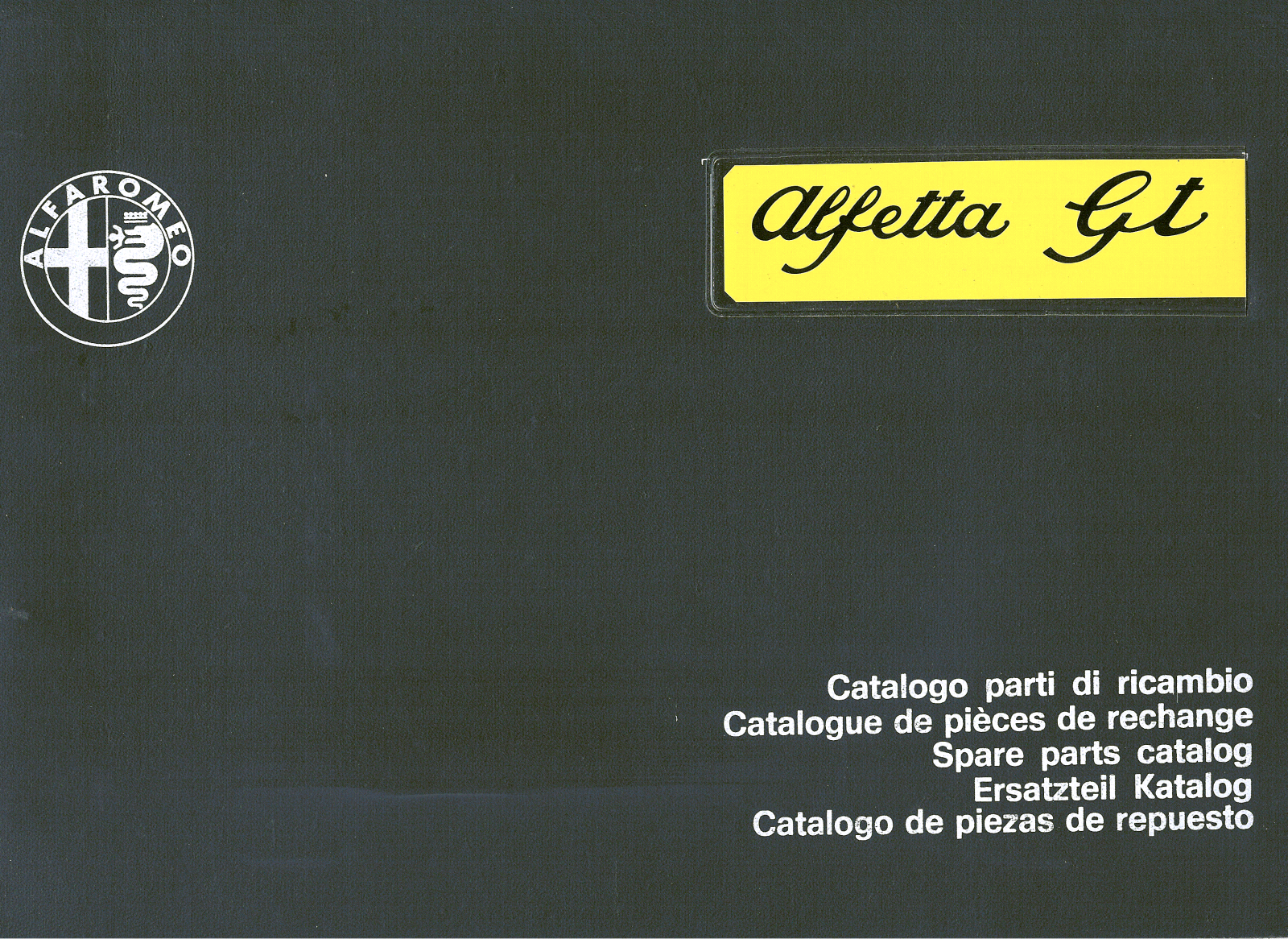 Alfa Romeo Alfetta 1974 User Manual