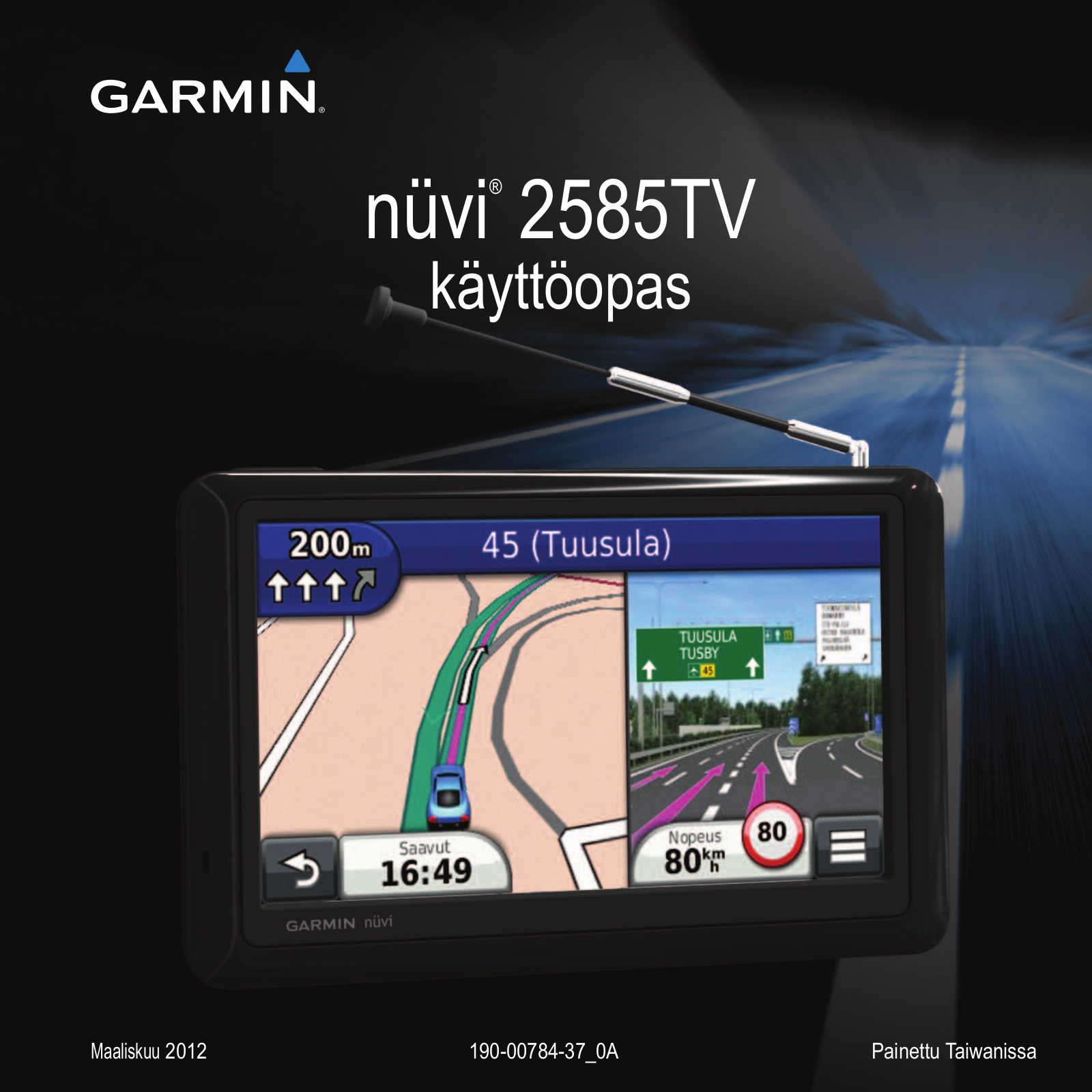 Garmin nüvi 2585TV User Manual