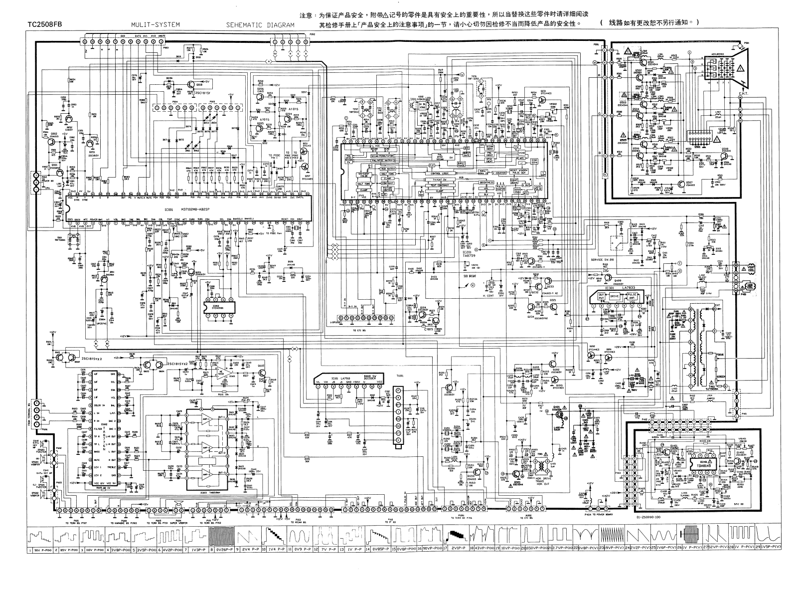 Hisense TC2508FB Schematic