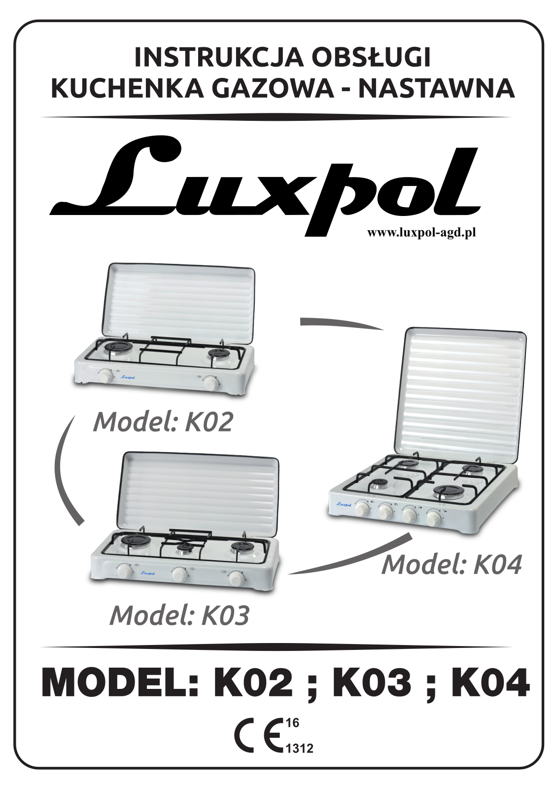 LUXPOL K02S, K04S, K03S User guide - ManualMachine.com