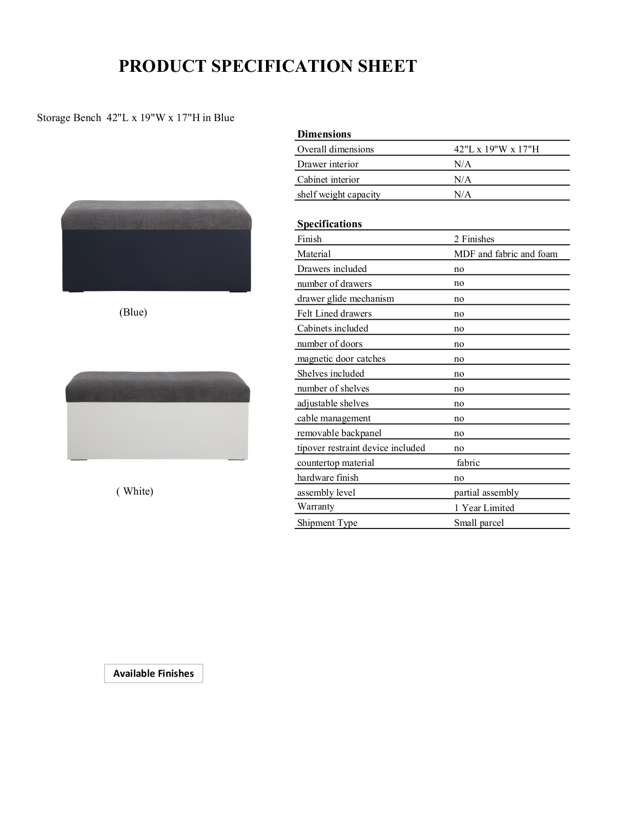 Wade Logan W008137320 Specifications - ManualMachine.com