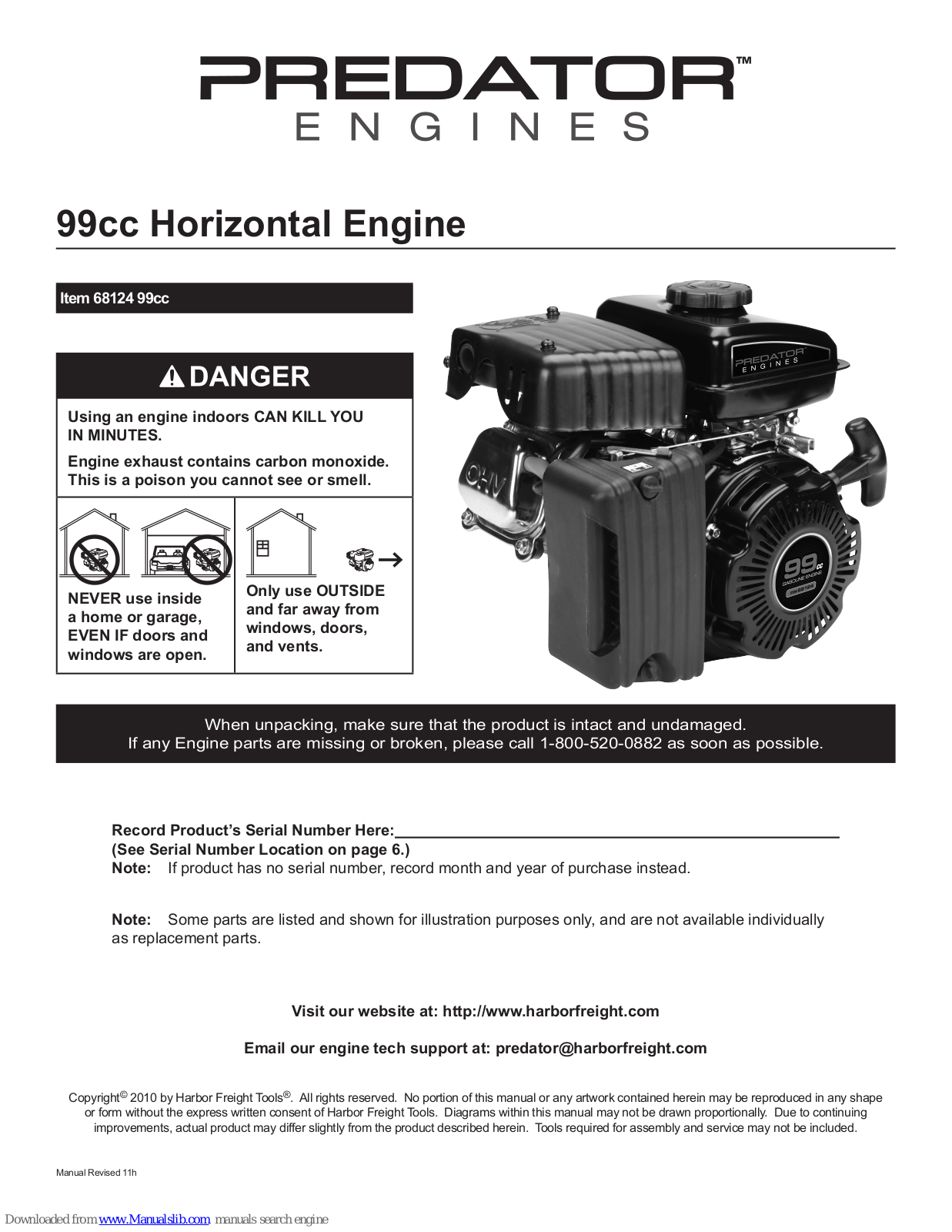 Predator 68124 User Manual - ManualMachine.com