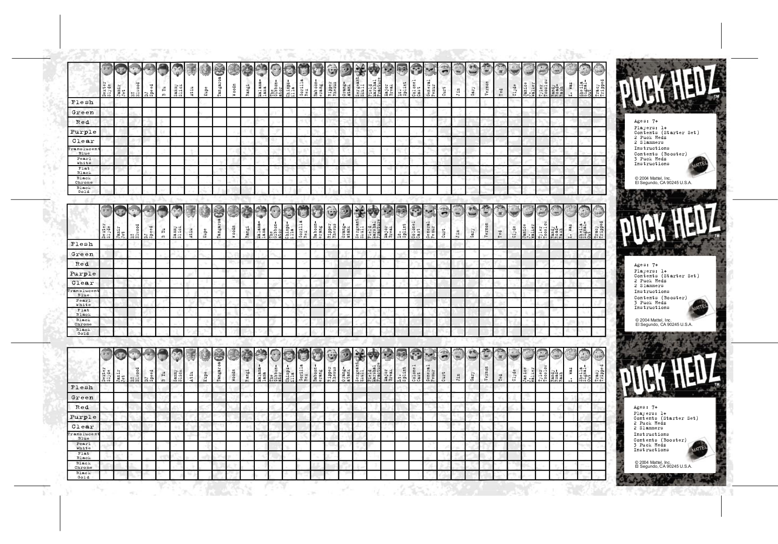 Fisher-Price H0373 Instruction Sheet