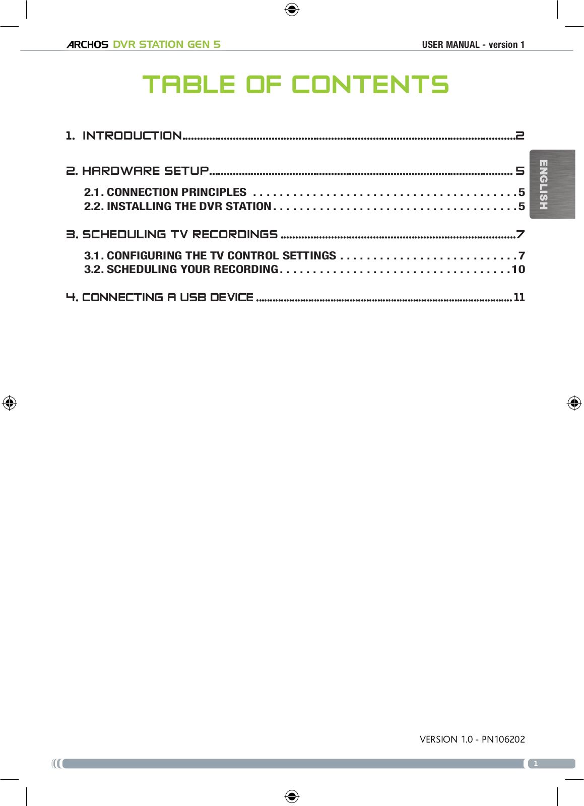 Archos DVR Station Gen 5 User Manual