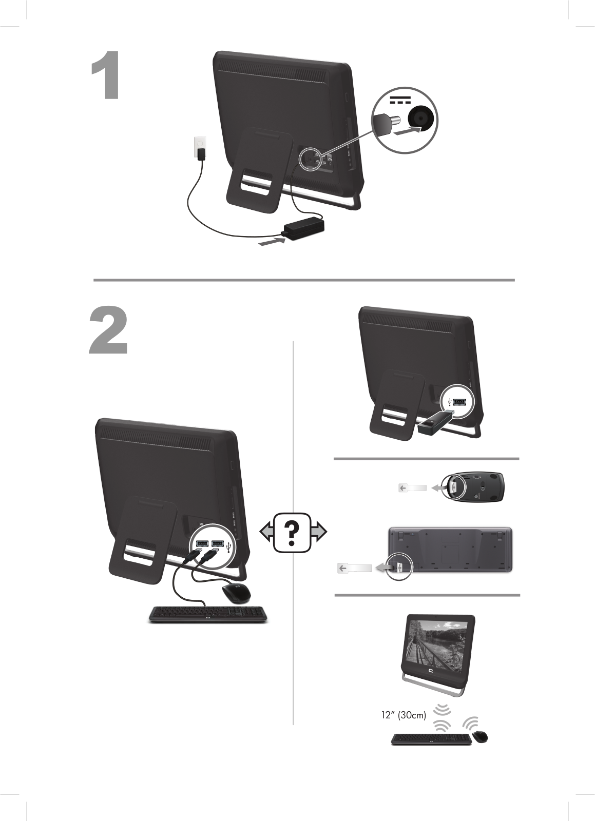 HP Omni 120-1000z, Omni 120-1020t, Omni 120-1024, Omni 120-1026, Omni 120-1031 Quick Setup Guide