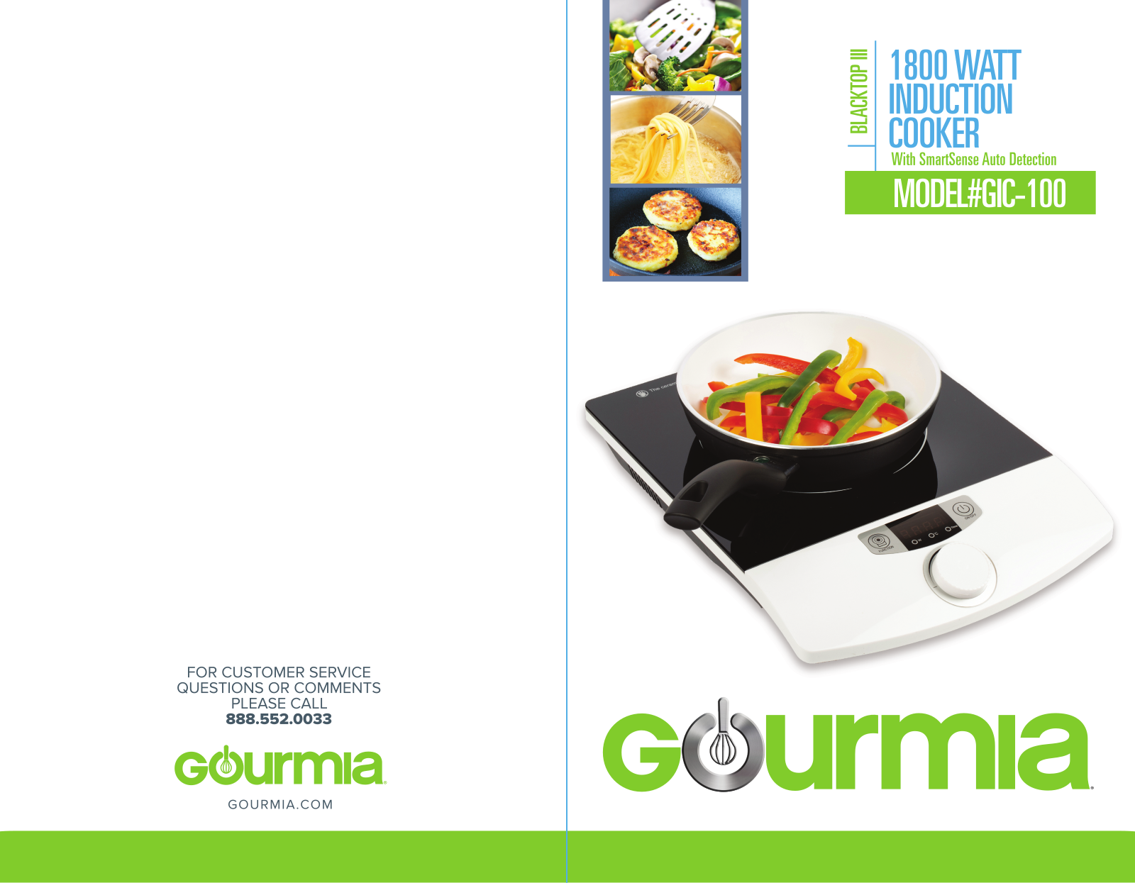 Gourmia GIC-100 User Manual