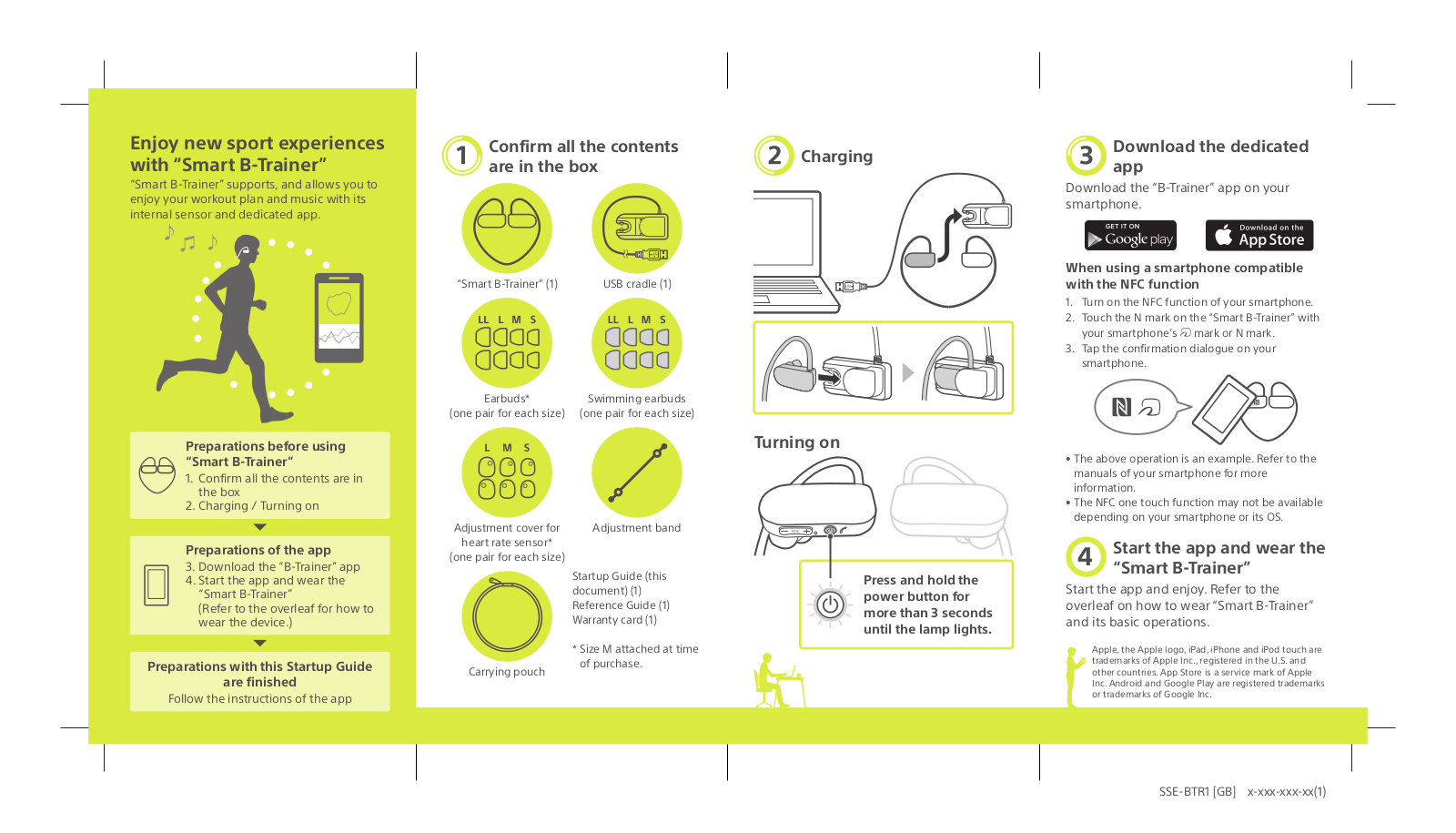 Sony SSEBTR1 User Manual