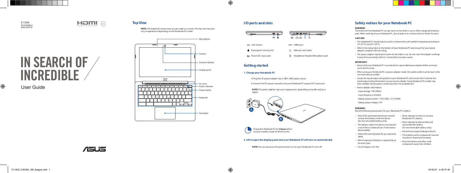 Asus C300SA-FN017 User Manual