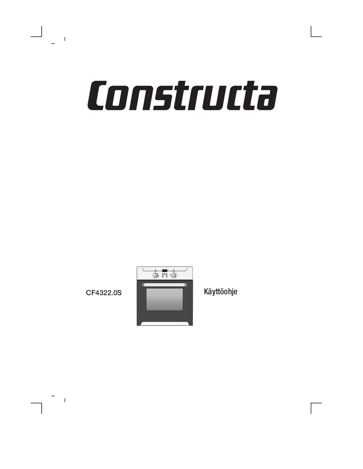 Constructa CF432250S User Manual