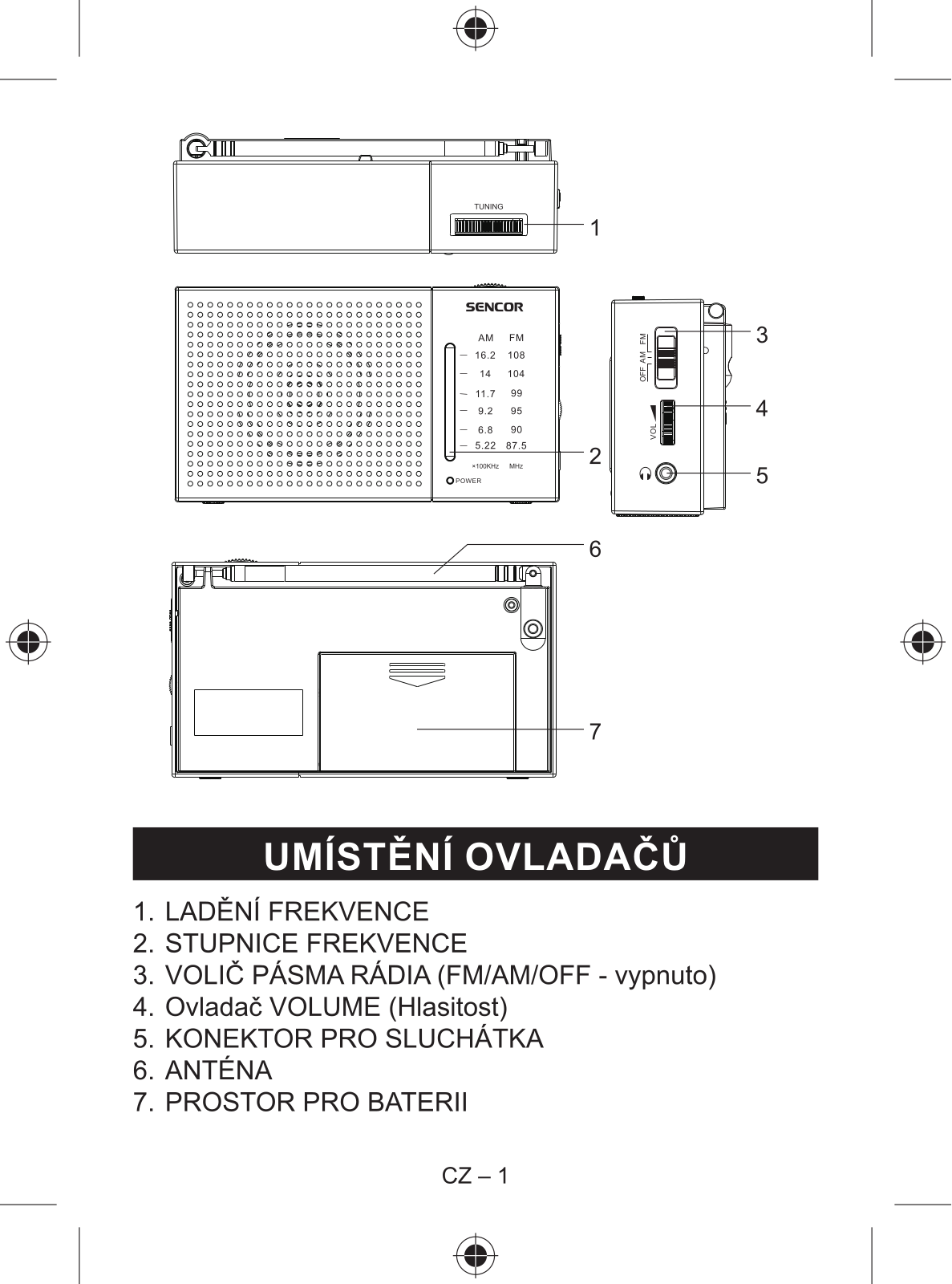 Sencor SRD 1800 User Manual