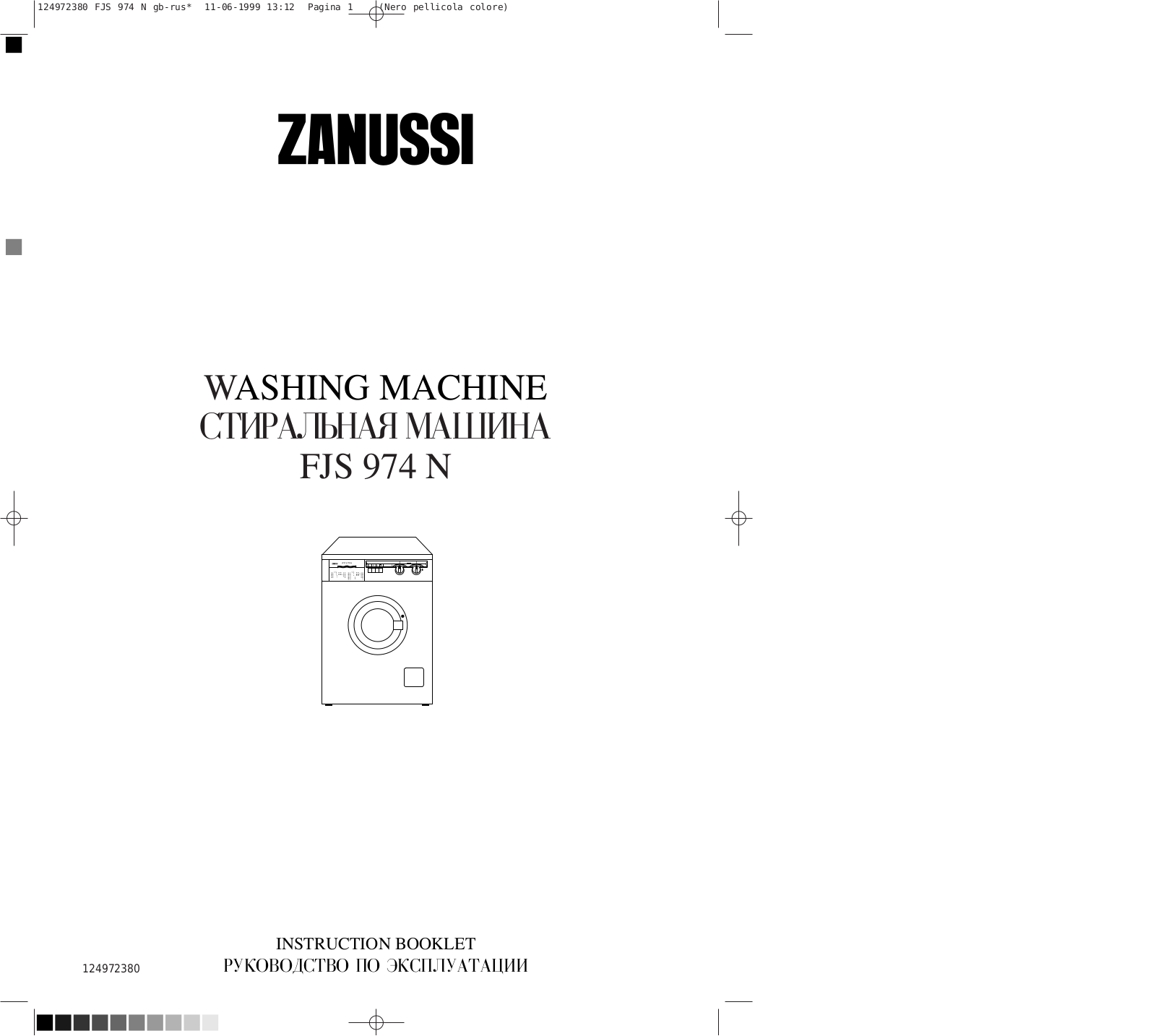 Zanussi FJS 974 N User Manual