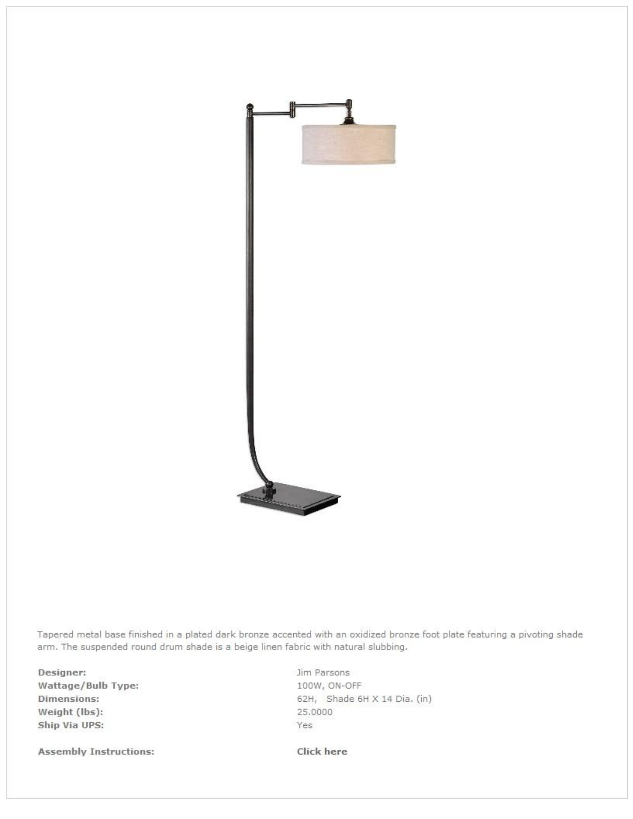 Birch Lane™ CAGY3169 Specifications - ManualMachine.com