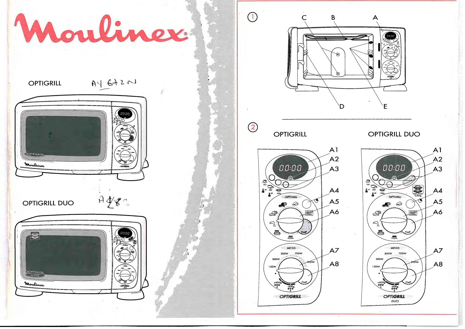 MOULINEX AY672N, AY89 User Manual