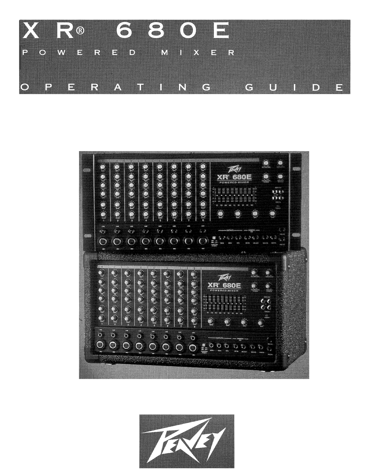 Peavey XR 680E User Manual