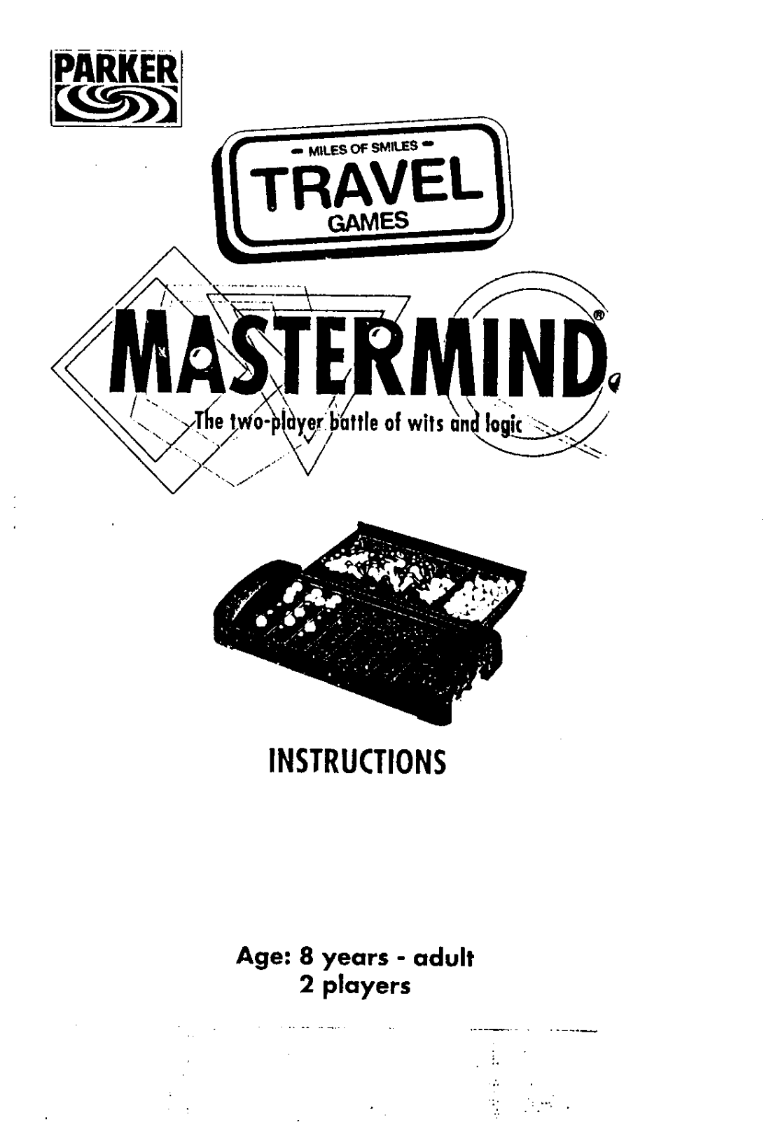 Hasbro Mastermind User Manual