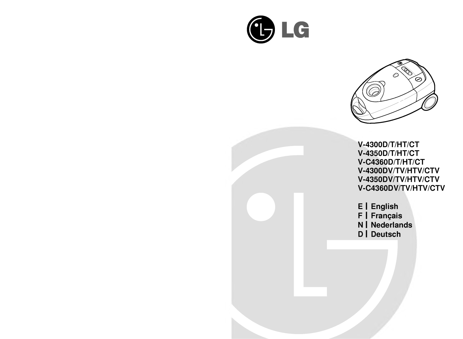 LG V-C4360HTV User Manual