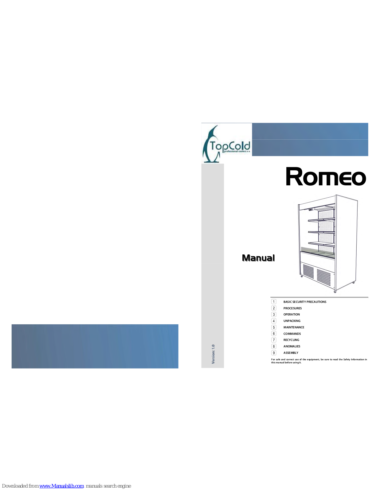 TopCold Romeo User Manual