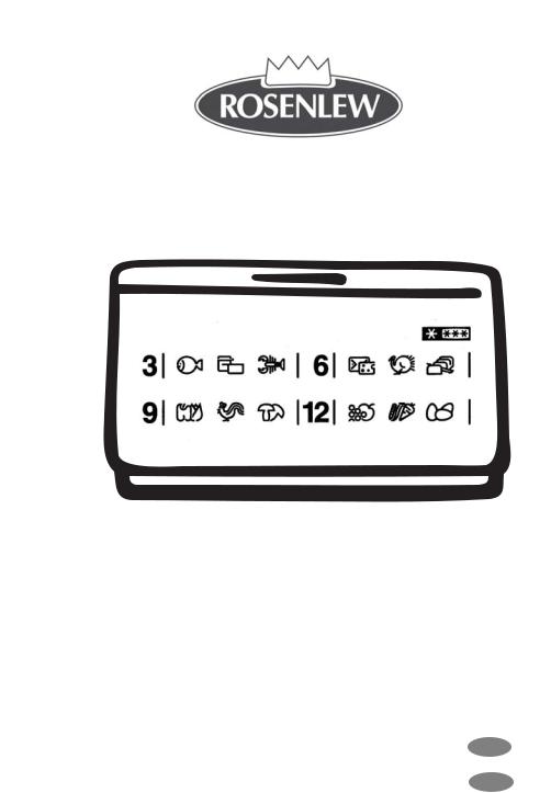 Rosenlew RSP264B User Manual