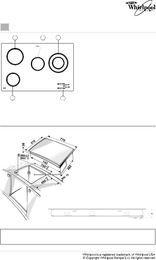 Whirlpool AKT 833/NE INSTALLATION