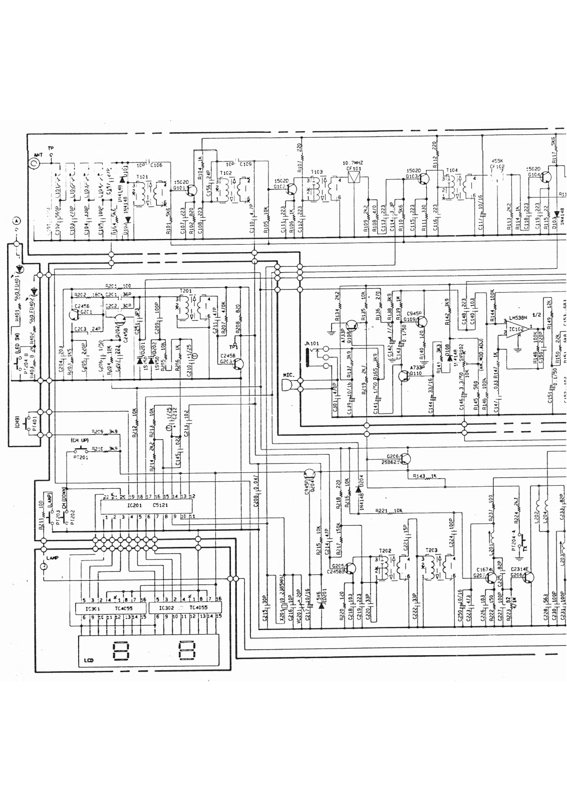 Midland Alan80 A Schematic