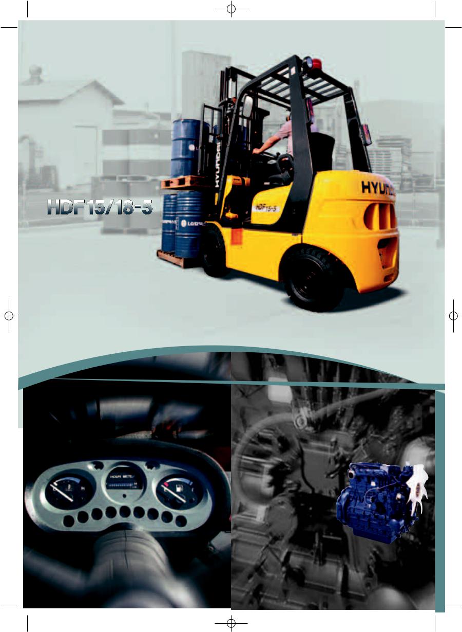 Hyundai HDF18-5, HDF15-5 BROCHURE