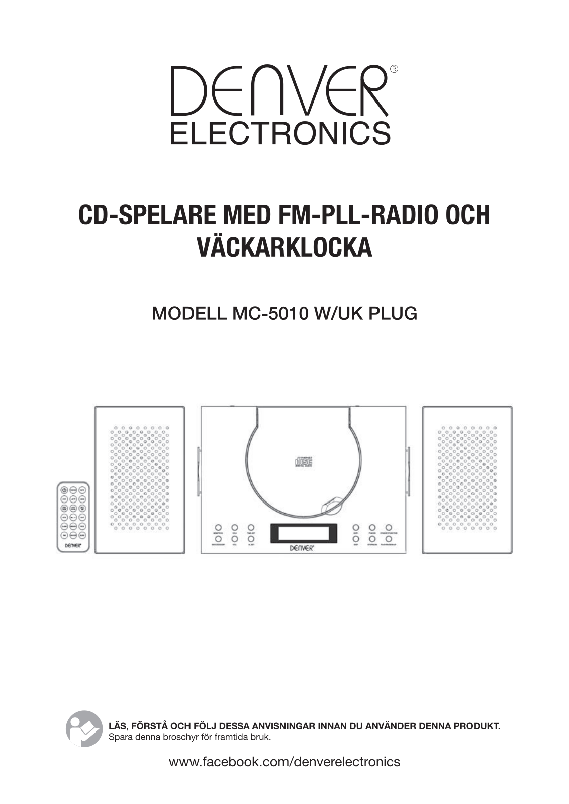 Denver MC-5010 W/UK PLUG User Guide