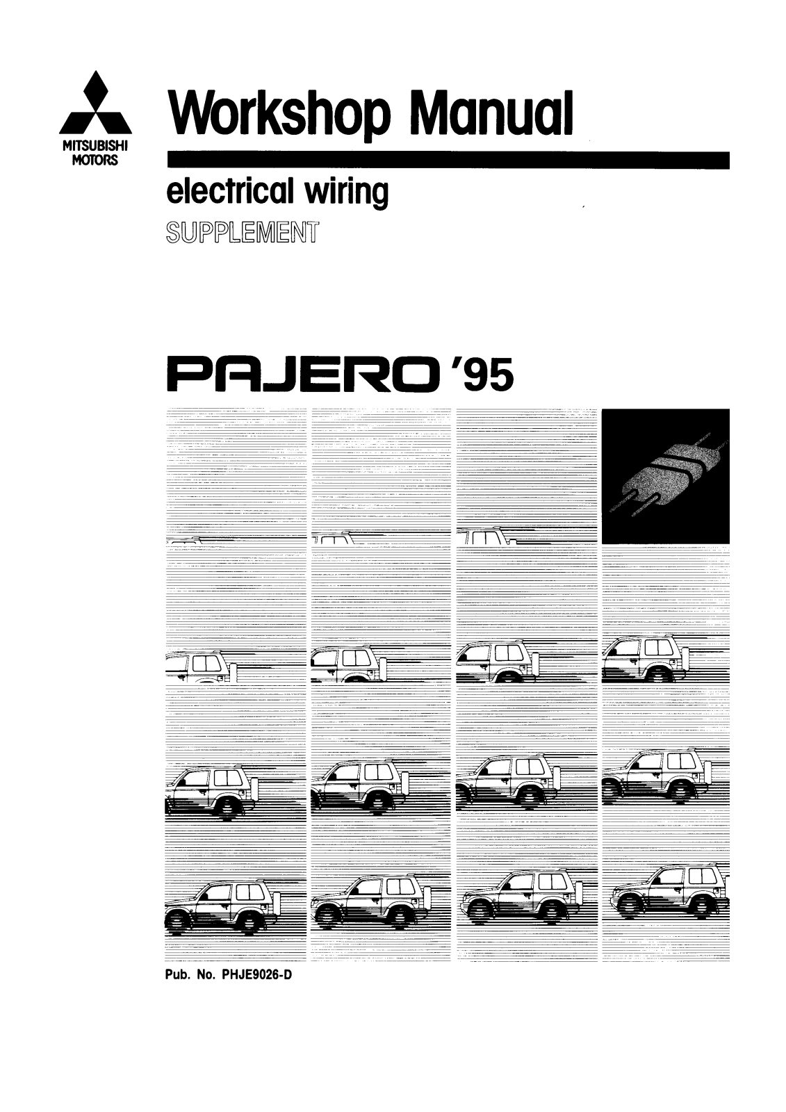 Mitsubishi Pajero 1995 User Manual