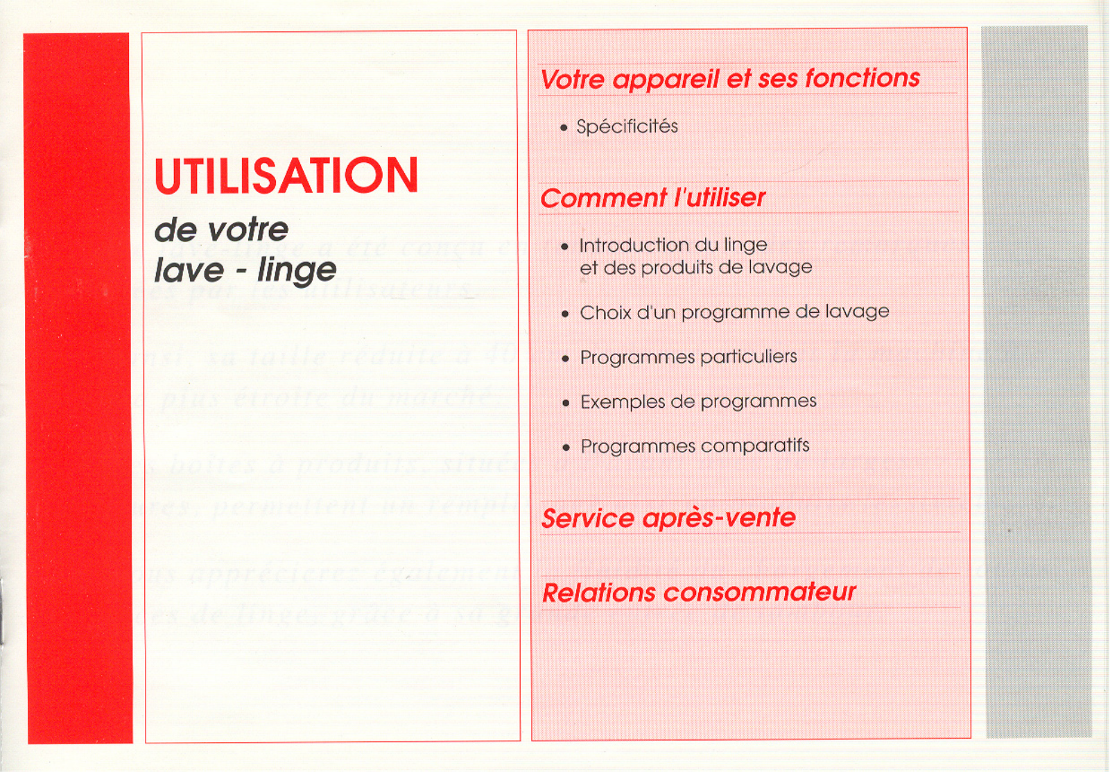 BRANDT B840 User Manual