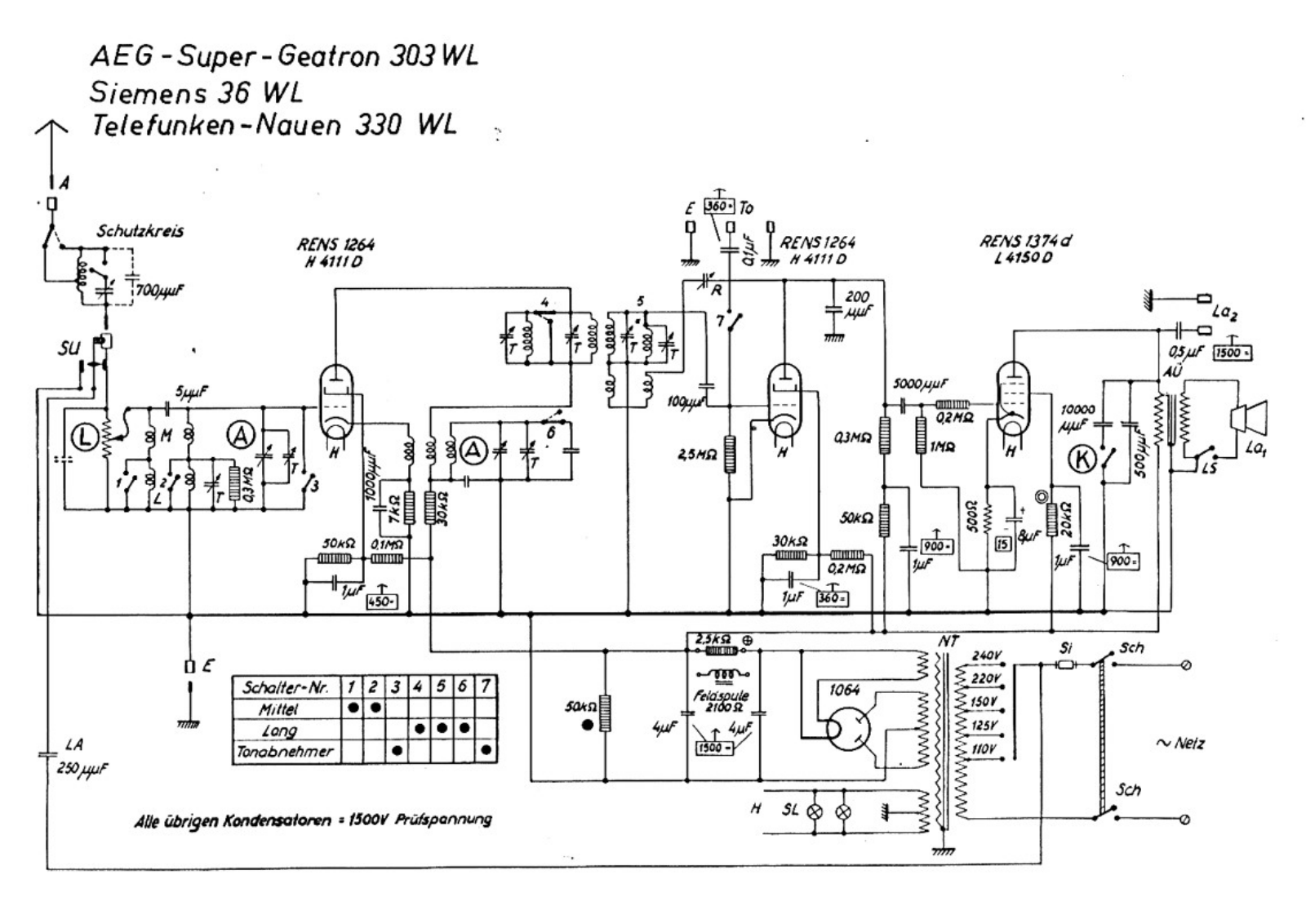 Siemens 36WL Schematic - ManualMachine.com