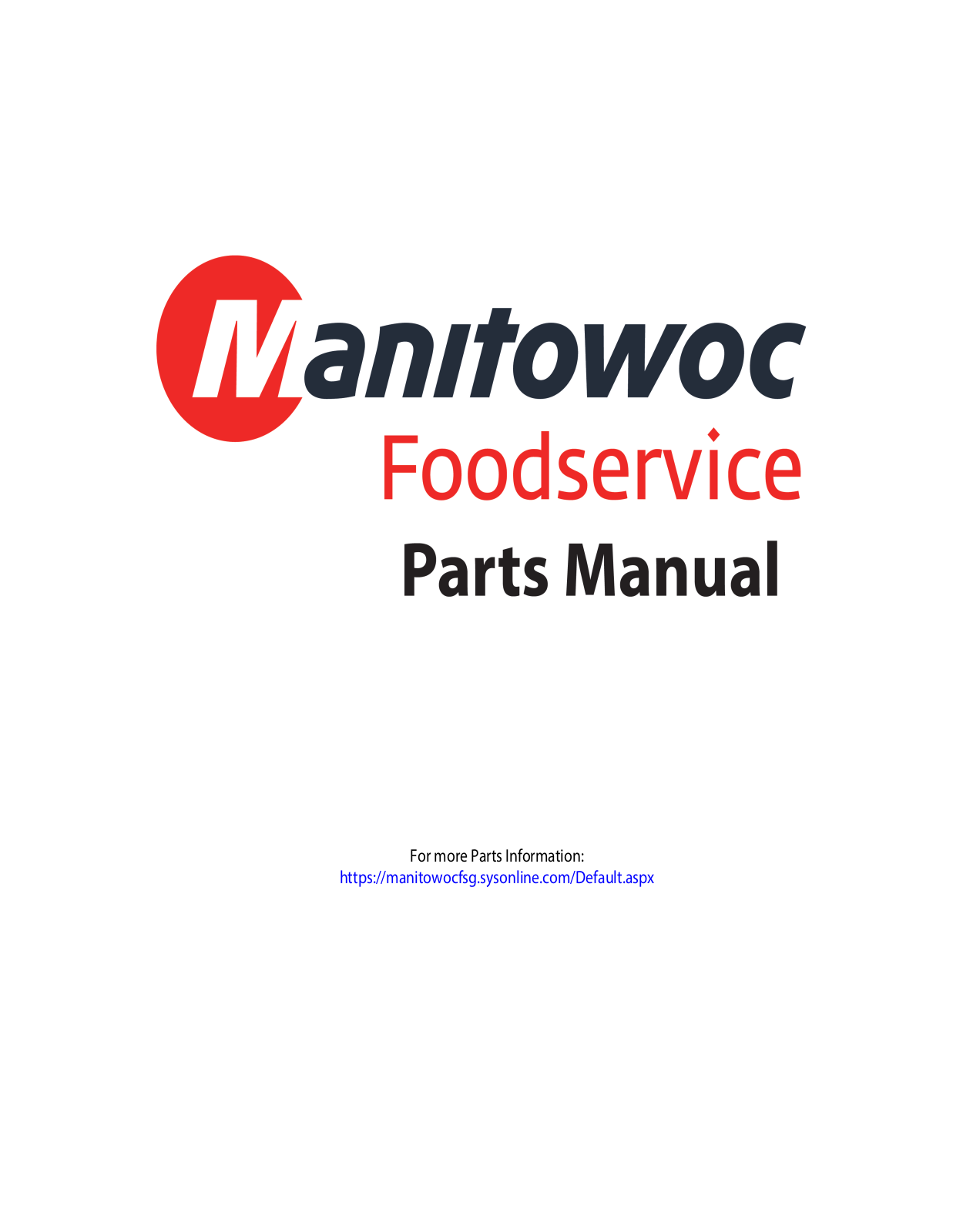 Manitowoc Ice MAF67 Parts Manual