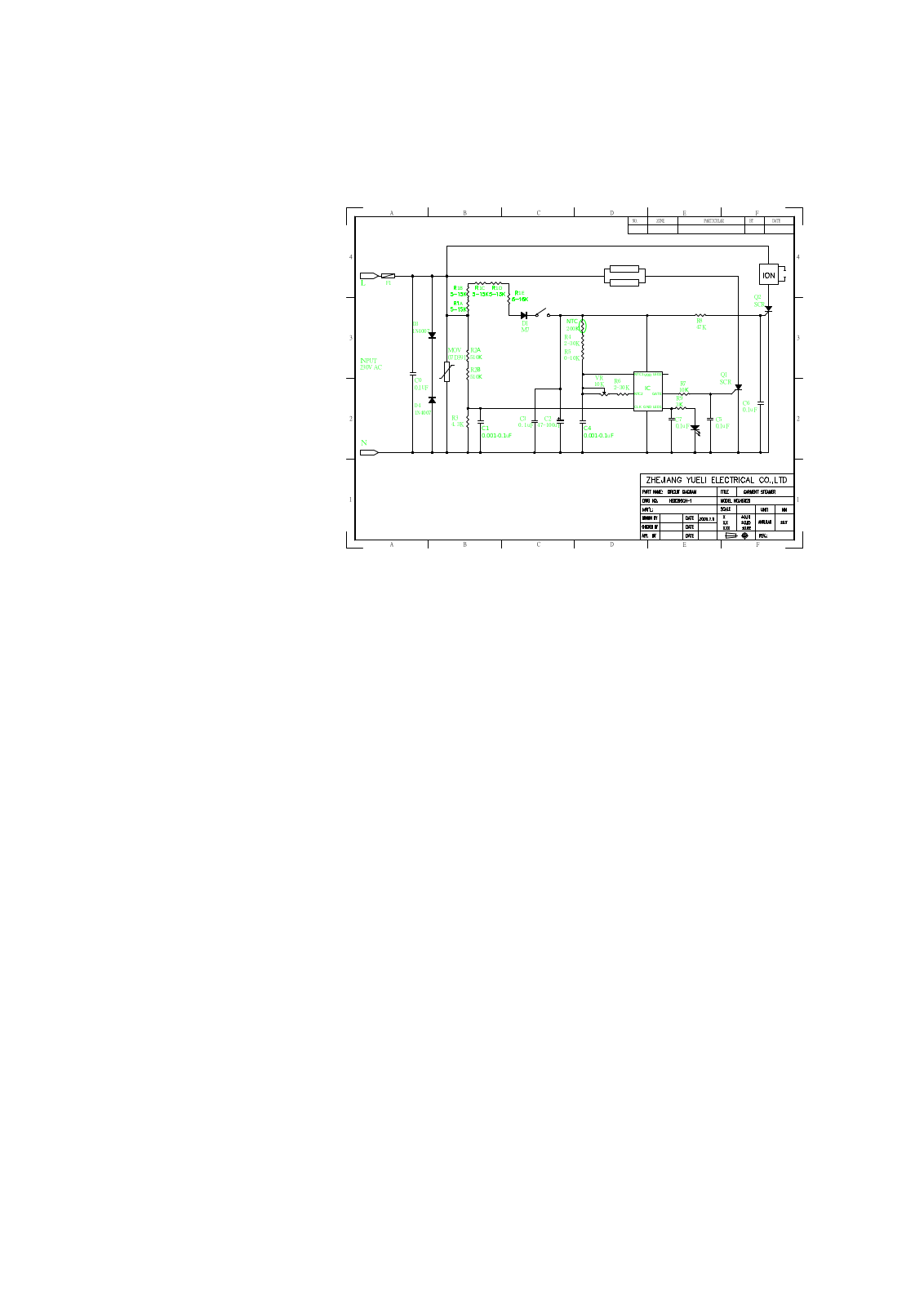 Vitek VT-1319 Circuit diagrams