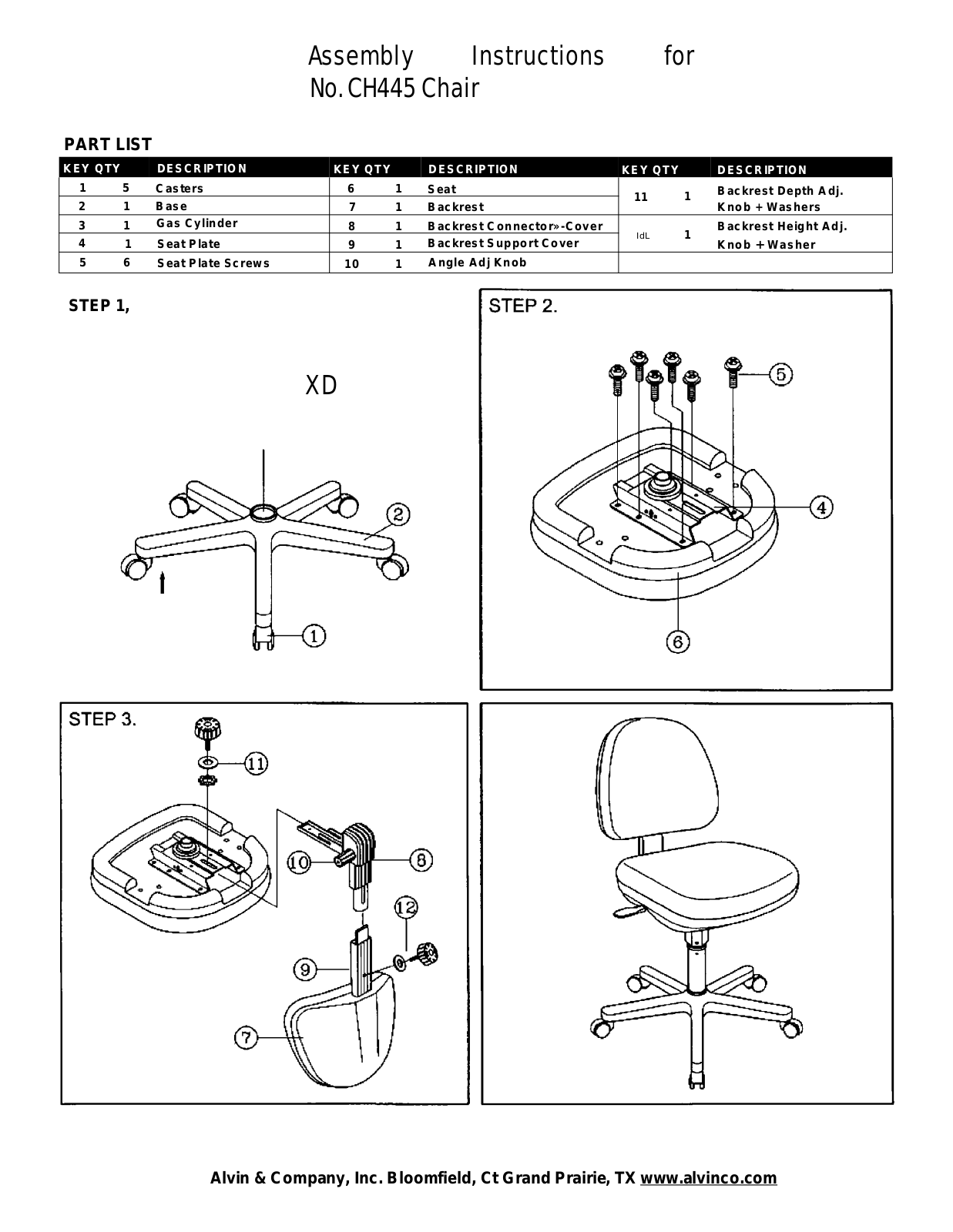 Alvin CH445 User Manual - ManualMachine.com