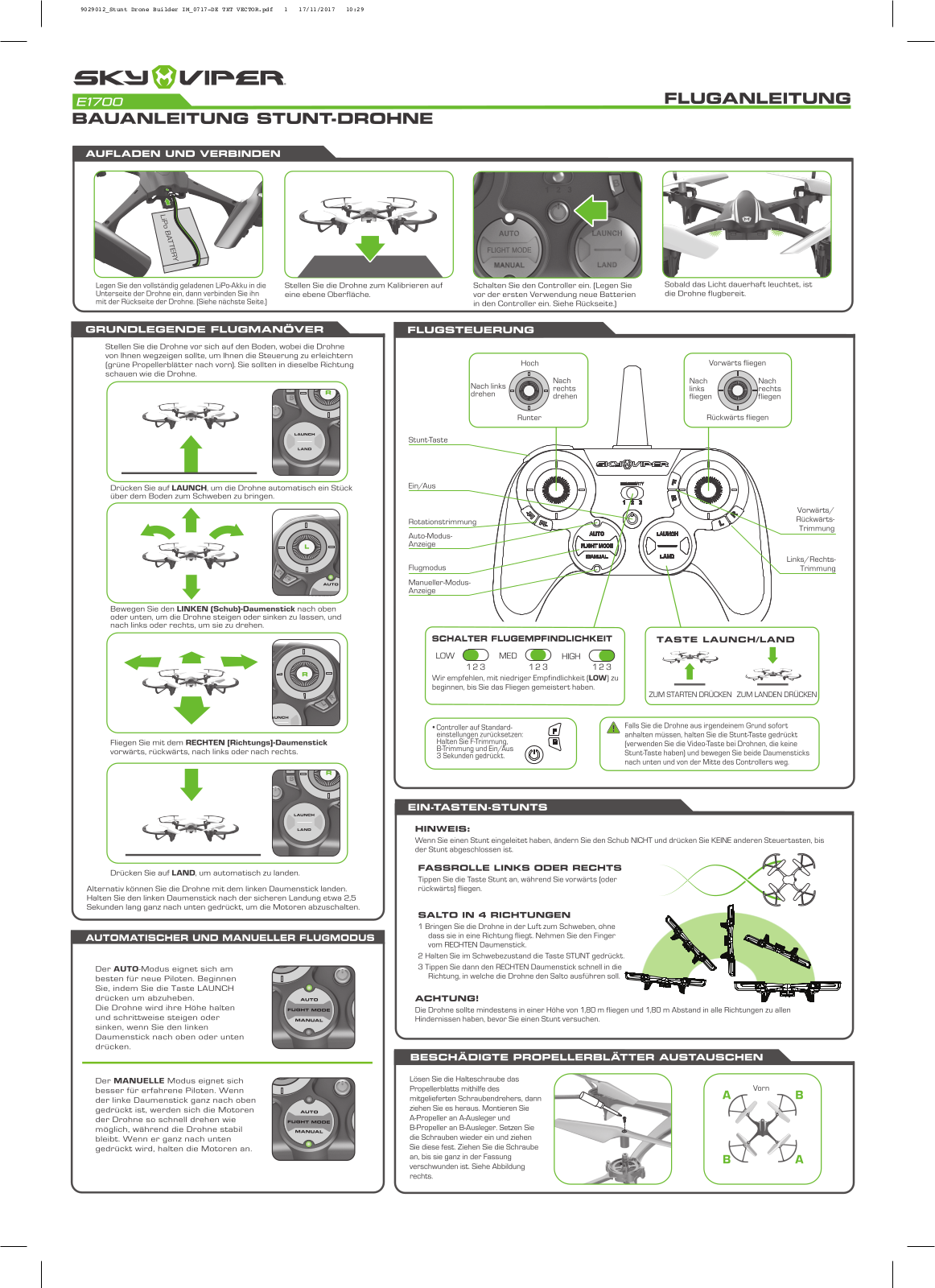 Goliath E1700 Service Manual